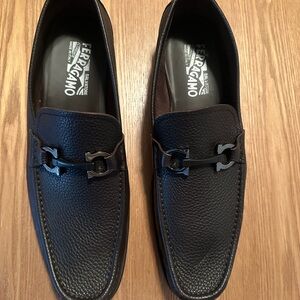 Salvatore Ferragamo Men's Black Loafers